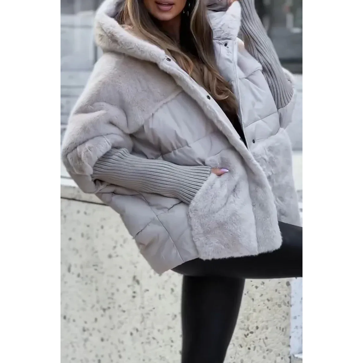 Marisa | Mehrfarbige und bequeme Winterjacke für Damen